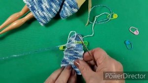 Вязаная обувь для Барби. Мастер-класс. Crochet Barbie.