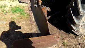 Переделка отвала на МТЗ 82.