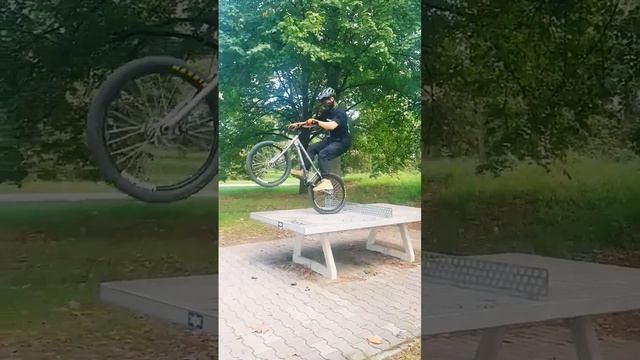 Extreme trial jump #shorts #biking #trials #streettrials