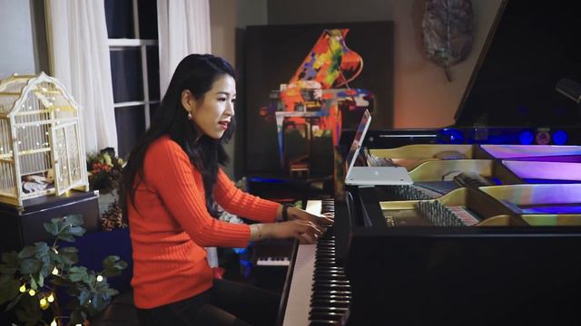 Yellow Submarine + Let It Be + Martha My Dear (Beatles) Piano Cover with Improvisation | Bonus смотреть онлайн