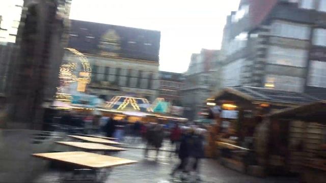 Бремен. Центр. Бременские музыканты. Германия. Бюджетный отдых. смотреть онлайн