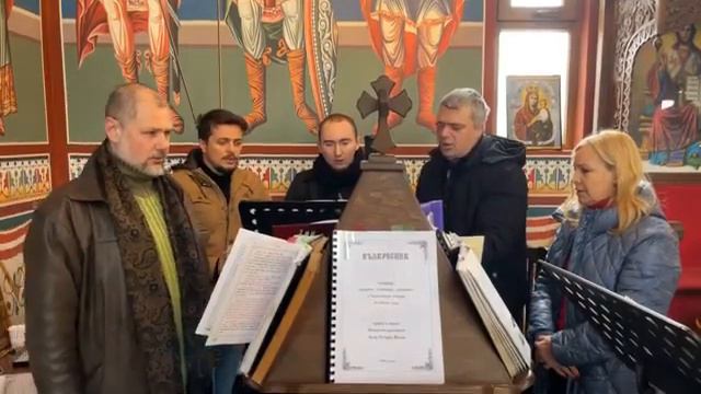 Св. Три Светители - Тропар - Глас 1 / Храм "Рождество Христово" смотреть онлайн