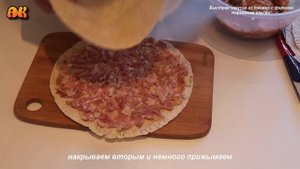 Быстрая закуска из лаваша с фаршем! Нереально вкусно! Разлетаются мгновенно!