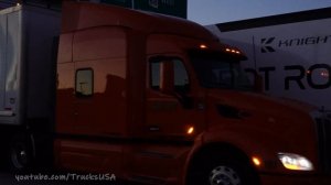 Arizona Truck Spotting, busy desert highway, Trucks USA April 2023