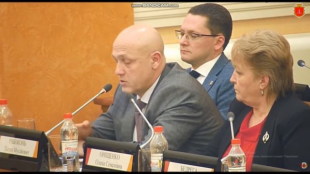 Вице-мэр Петр Рябоконь отвечает на вопрос о демонтаж забора на Французском бульваре, 1/5 смотреть онлайн