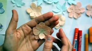 Мастер-класс "Цветы из ткани. Тонировка пастелью" | Скрапбукинг | DIY