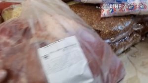 Покупка продуктов на месяц.Семейный магнит.Оптовый магазин.