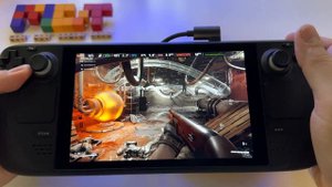 Atomic Heart - Steam Deck gameplay Steam OS