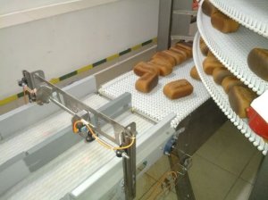Линия транспортирования и охлаждения формового хлеба