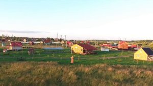 База отдыха "Капитан" с высоты птичьего полета