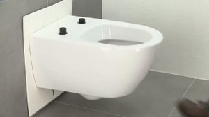Монтаж подвесного унитаза Villeroy & Boch на инсталляцию