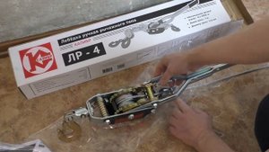 Лебёдка Калибр ЛР-4, обзор