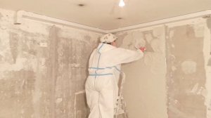 Штукатурка стены в углу