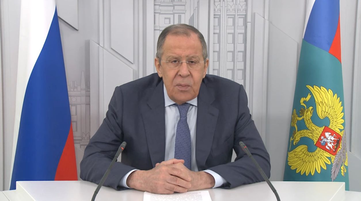? С.В.Лавров. Видеообращение к участникам XI Петербургского международного юридического форума