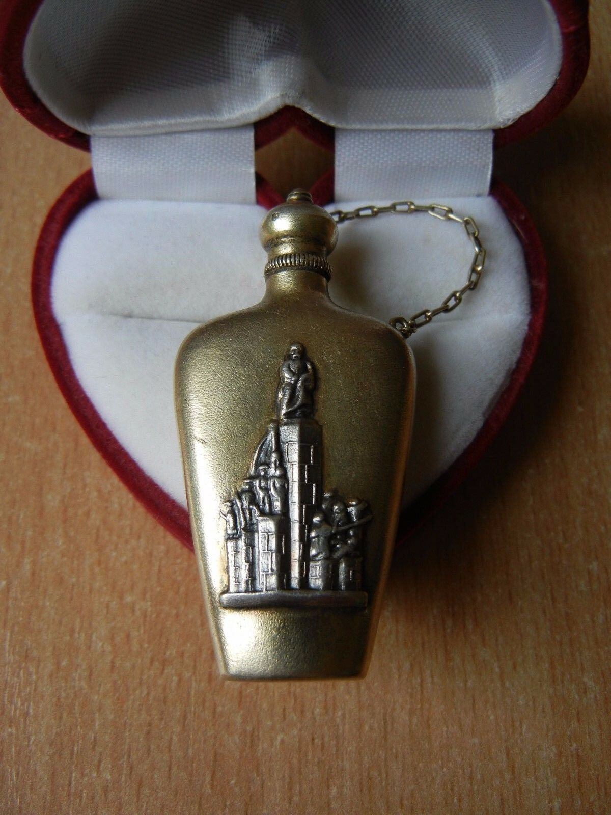 Russian USSR Vintage Perfume Silver 875 Bottle Nice Grade Rare-духи сделано в СССР.