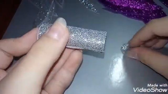 ?DIY Новогодний ёлочной шар?из фоамирана