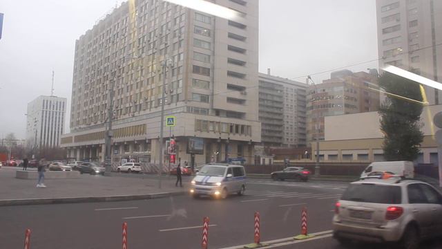 Компенсационный автобус КМ "Новые Черемушки - Октябрьская" вдоль КРЛ (часть 5) смотреть онлайн