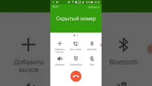 Samsung Galaxy J1 mini SM-J105H incoming call (Screen video)