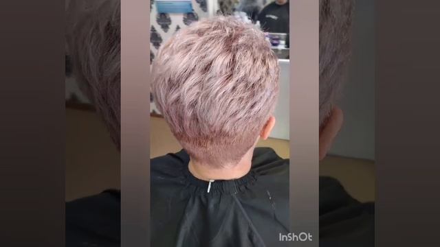 Розовый блонд и стрижка для Людмилы смотреть онлайн