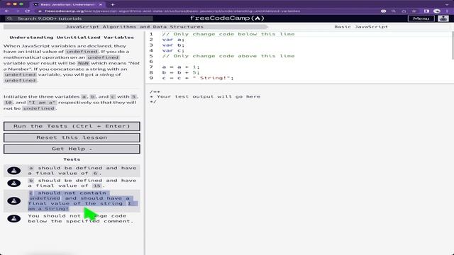 Understanding Uninitialized Variables смотреть онлайн