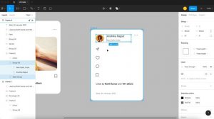 Card UI design with Auto Layout | Figma tutorial 2022 in hindi #figma #autolayout #uidesign