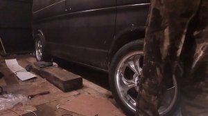 MAZDA BONGO FRIENDEE 2JZ. Пневмо подвеска. Первый тест.