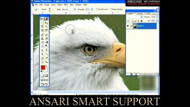 Adobe Photoshop 7.0 part 35/50 | image editing tools in ps in urdu / Hindi смотреть онлайн