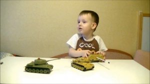 Танковый бой. Распаковка танков на р/у. World of Tanks для детей