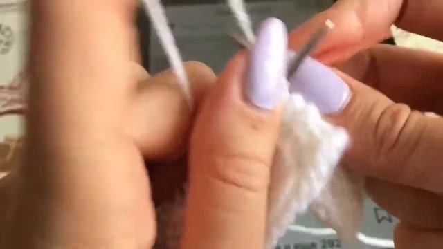 Араны с перевитыми петлями | Разбор узора для вязания спицами смотреть онлайн