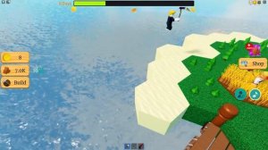 CHOP SURVIVED 100 DAYS ON A DESERTED ISLAND IN ROBLOX