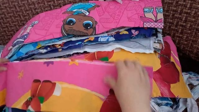 Моя покупочка на Магнатекс и моя первая распаковочка. Лоскут 10-20 см #лоскутобзор# смотреть онлайн