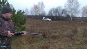 ТОЗ -63 отстрел СКМ 1 и Профи Хантер 1 на кучность , дистанция 35 метров.