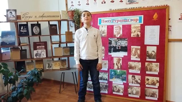 Читаем классику в библиотеке, Вагид Таиров, 6 кл , А Пушкин   Зимнее утро, Детская библиотека в с Р