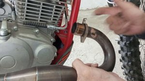 Выхлоп  тоже влияет на работу двигателя мотоцикла.