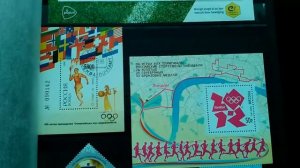 Почтовые марки России. Спорт.