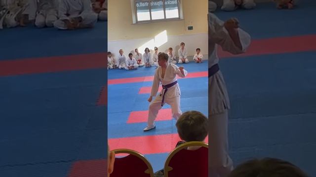 Shotokan Karate. Learning the Heian Godan Kata and revising the Heian Godan Kata.