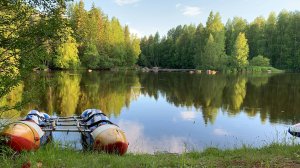 Карелия 2023. Река Вама-Водла. Веселое прохождение порогов. Часть 1.