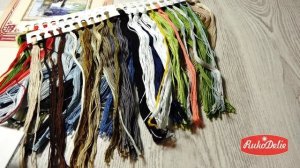 Золотое Руно Ловись рыбка. Видео обзор набора для вышивания.