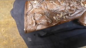 резьба на прикладе ружья. иж - 12 часть 2..mp4