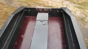 Лодка плоскодонная с консолью из ПНД . Обзор и тест-драйв.