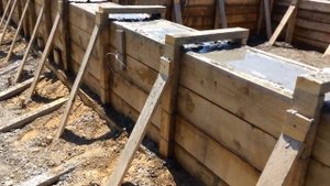 2 день после заливки бетоном ленточного фундамента.mp4