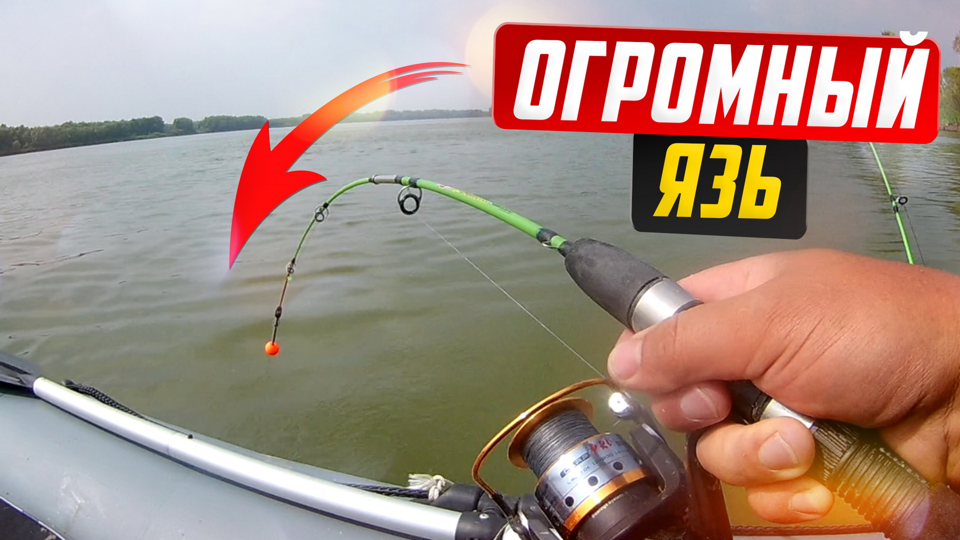 Огромный ЯЗЬ. Где такие ловятся? смотреть онлайн