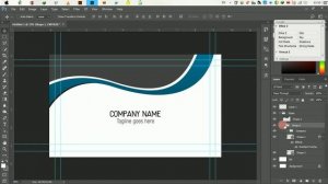 Design a Professional Business Card - Adobe Photoshop CC 2017