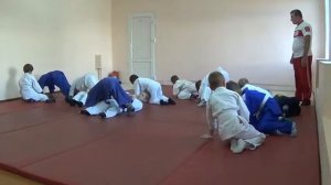 1.11.15 Открытое занятие по дзюдо: разминка в парах. 5 лет. Centre Judo Kids. Feodosiya