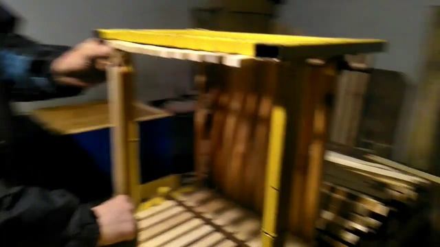 Сборка гнездовых рамок для ульев дадан. От заготовок , до втулок. смотреть онлайн