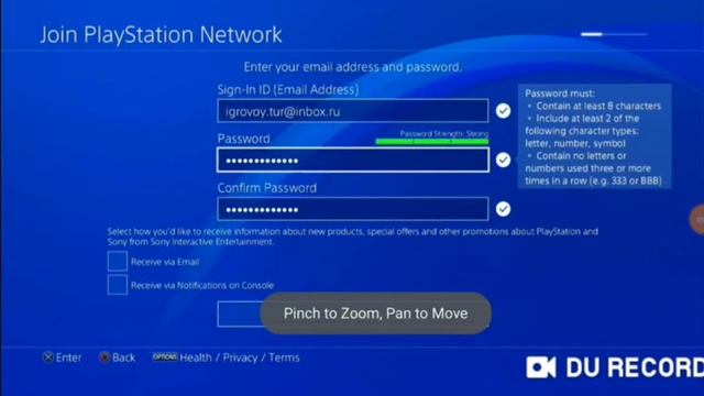 Как создать Турецкий аккаунт на PS4