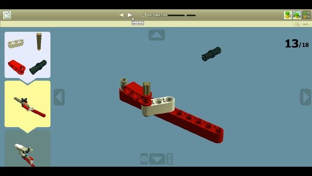Граблеобразный механизм - Raking mechanism Lego Mindstorms смотреть онлайн