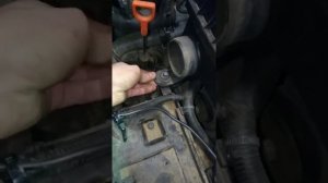 Снятие стартера Hyundai Accent 2008 г. Акпп
