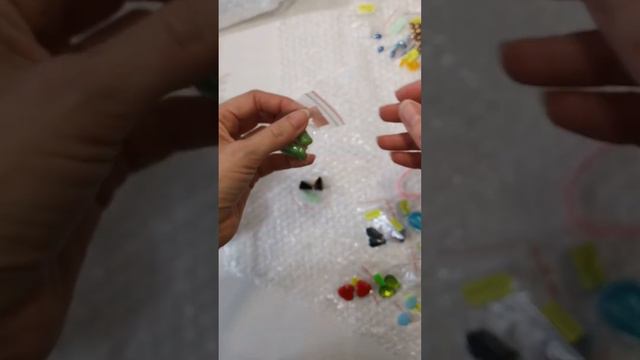 #распаковка винтажностей, с понравившимися бусинами можно создать #украшенияназаказ #бусинки