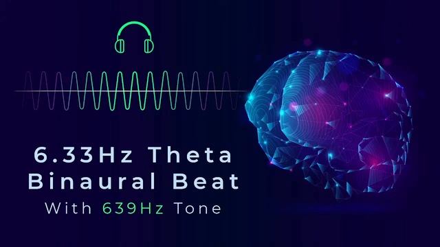 6.33Hz Theta Binaural Beat @ 174Hz Solfeggio Frequency | Deep Healing & Pain Relief | ASMR Binaural смотреть онлайн